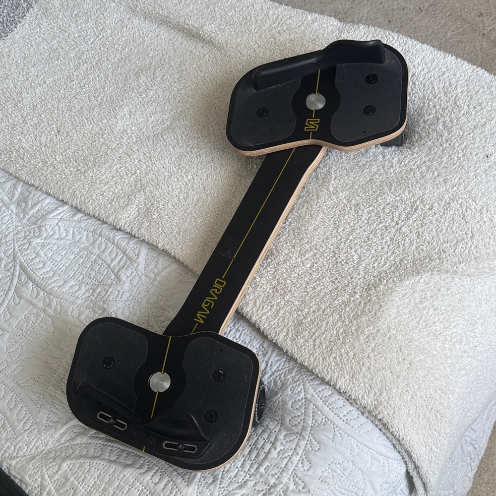 DRAGAN Cruiser Streetboard: Black Edition with yellow details - Picture 5 of 13